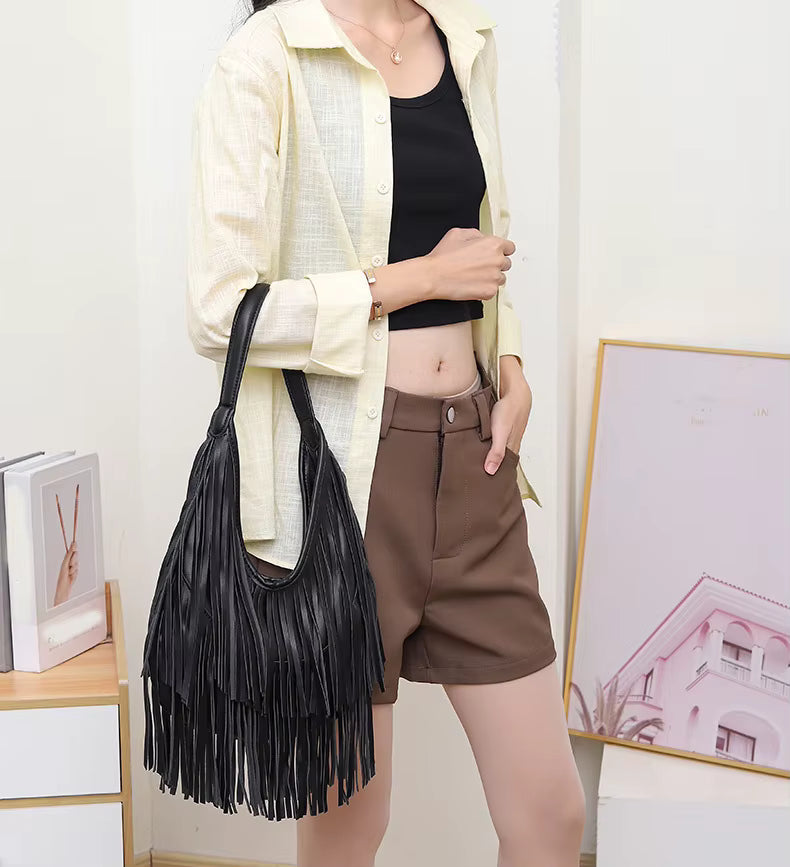 Borsa a Tracolla con Nappine Chic